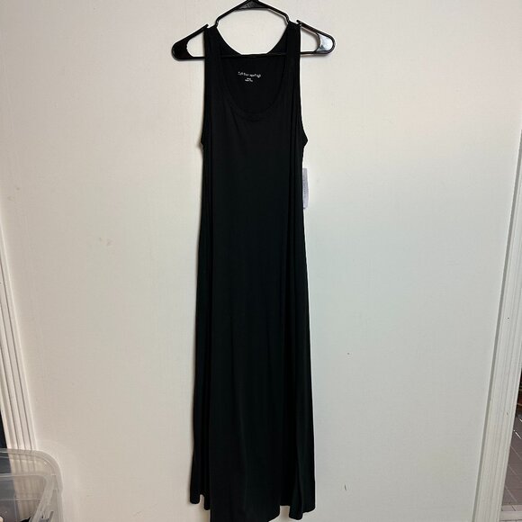 Soft Surroundings Dresses & Skirts - Soft Surroundings Santiago T-shirt Black Tank Dress Sz S NWT